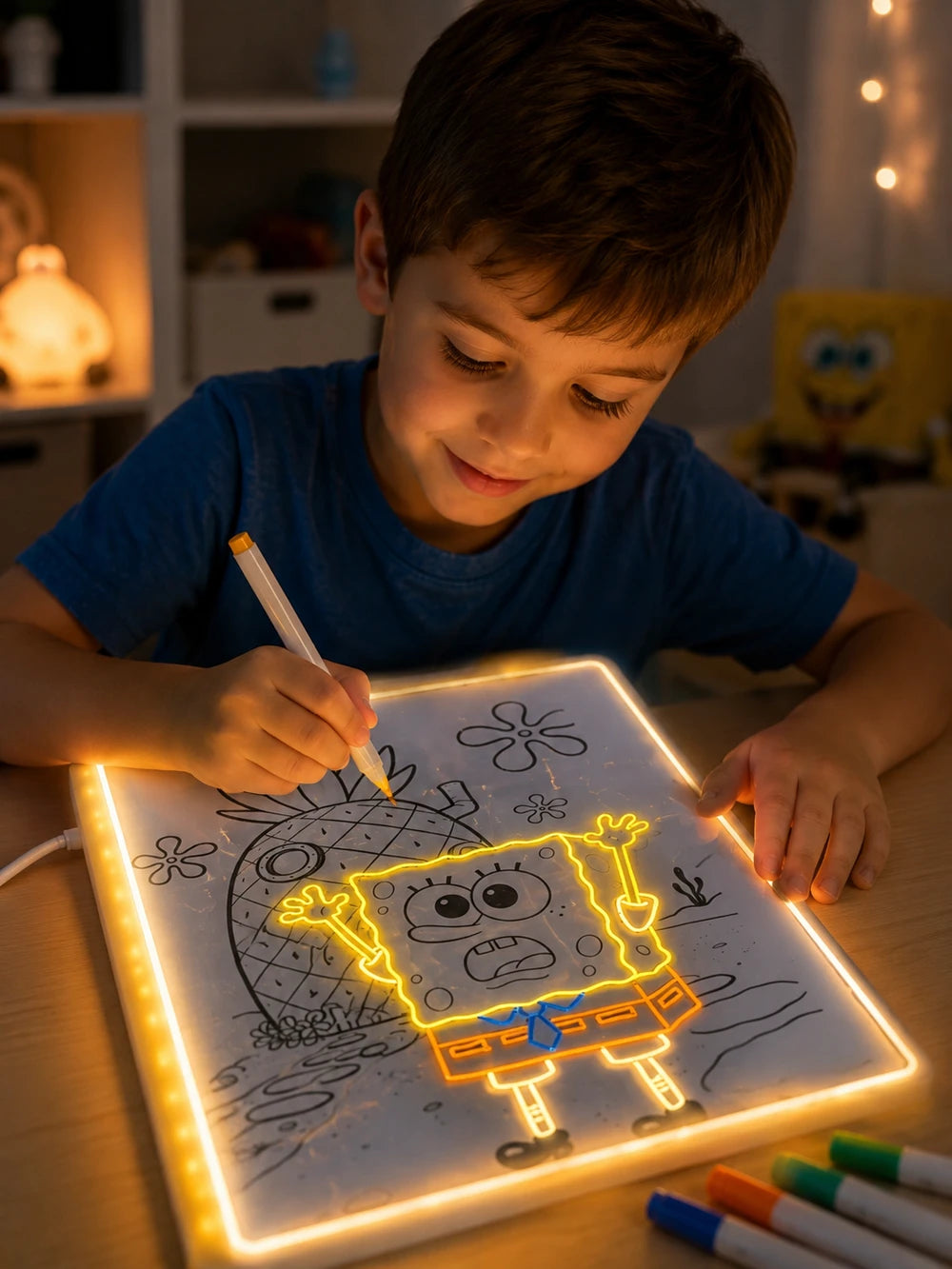 Glow Acrylic LED Message Board