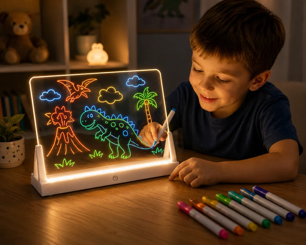 Glow Acrylic LED Message Board